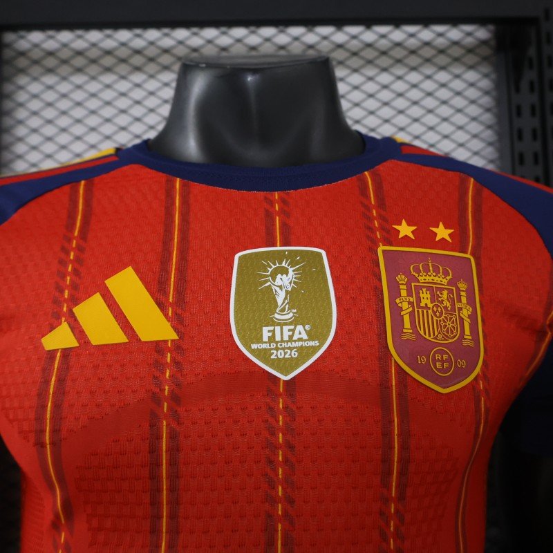 Spain World Cup Champions 2026 Home Jersey