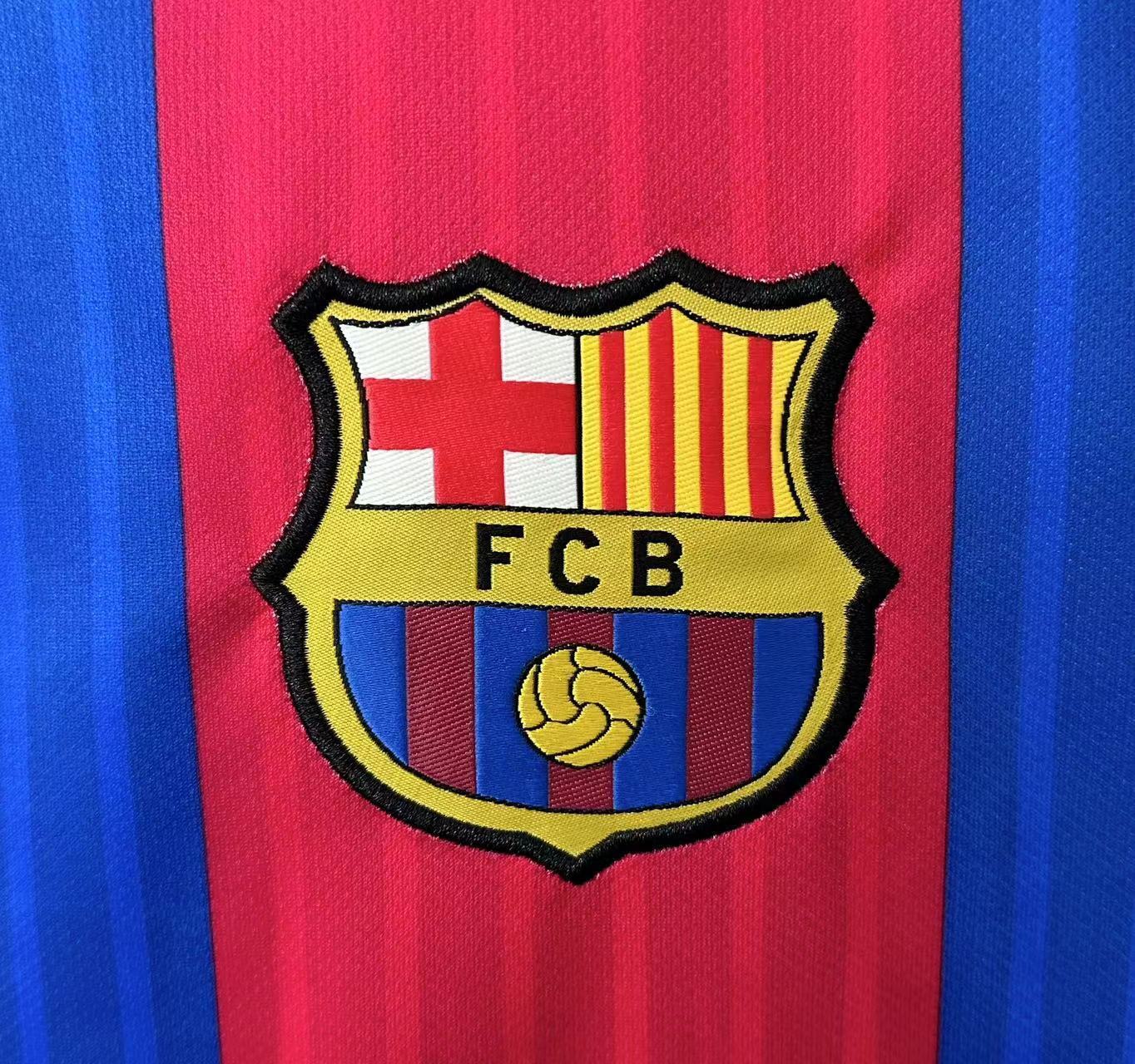 FC Barcelona Home Long Sleeve Jersey 2016-17