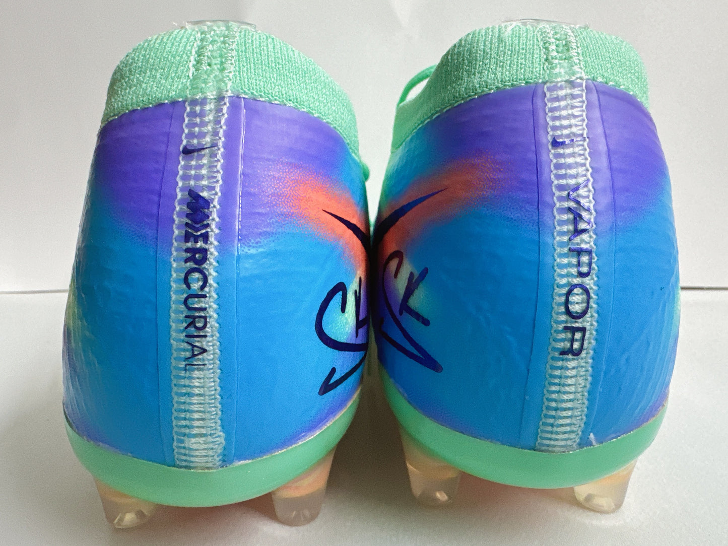 Nike Mercurial Vapor Elite AG Mint Aurora – Heel View