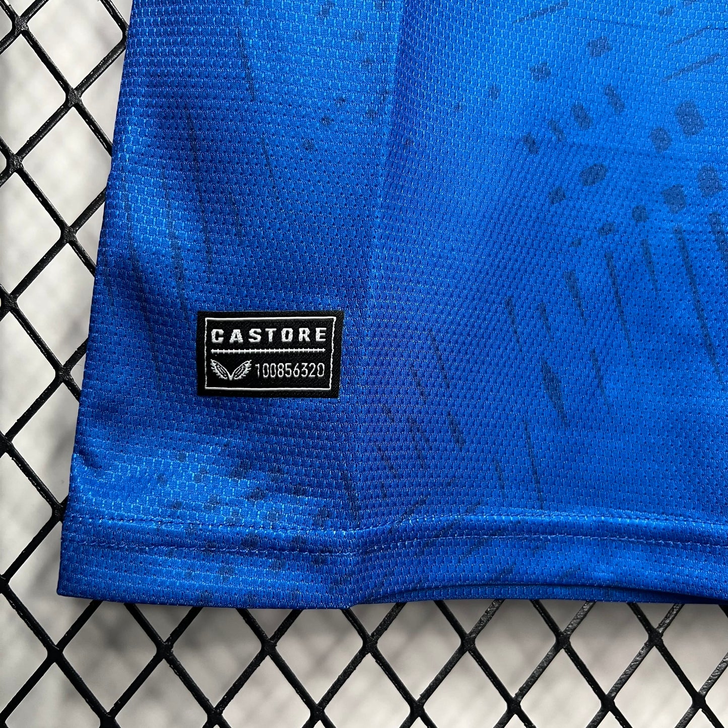 Everton 2024/25 Home Jersey - Castore label close-up