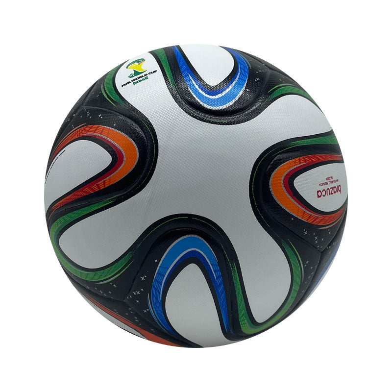 Adidas Brazuca FIFA World Cup 2014 Football - side view with FIFA World Cup logo