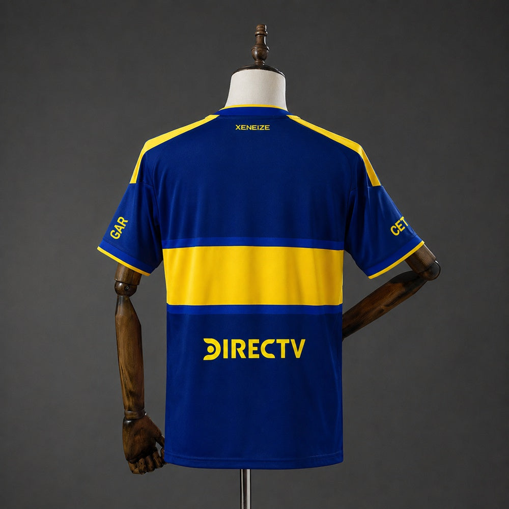 Boca Juniors Home Jersey 2026/27 blue back with yellow band and Xeneize lettering