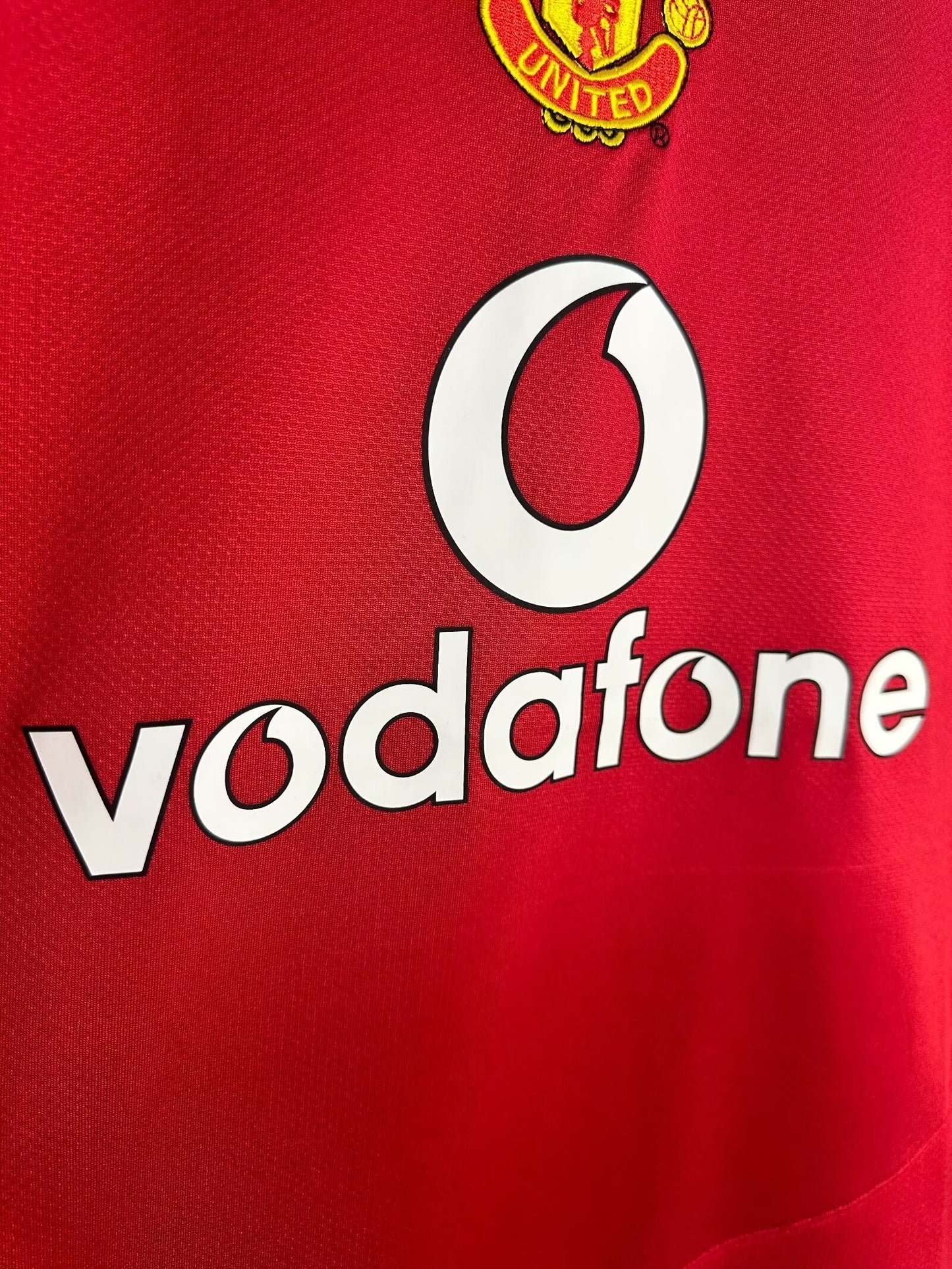Manchester United 2004-2006 Home Jersey Long Sleeve