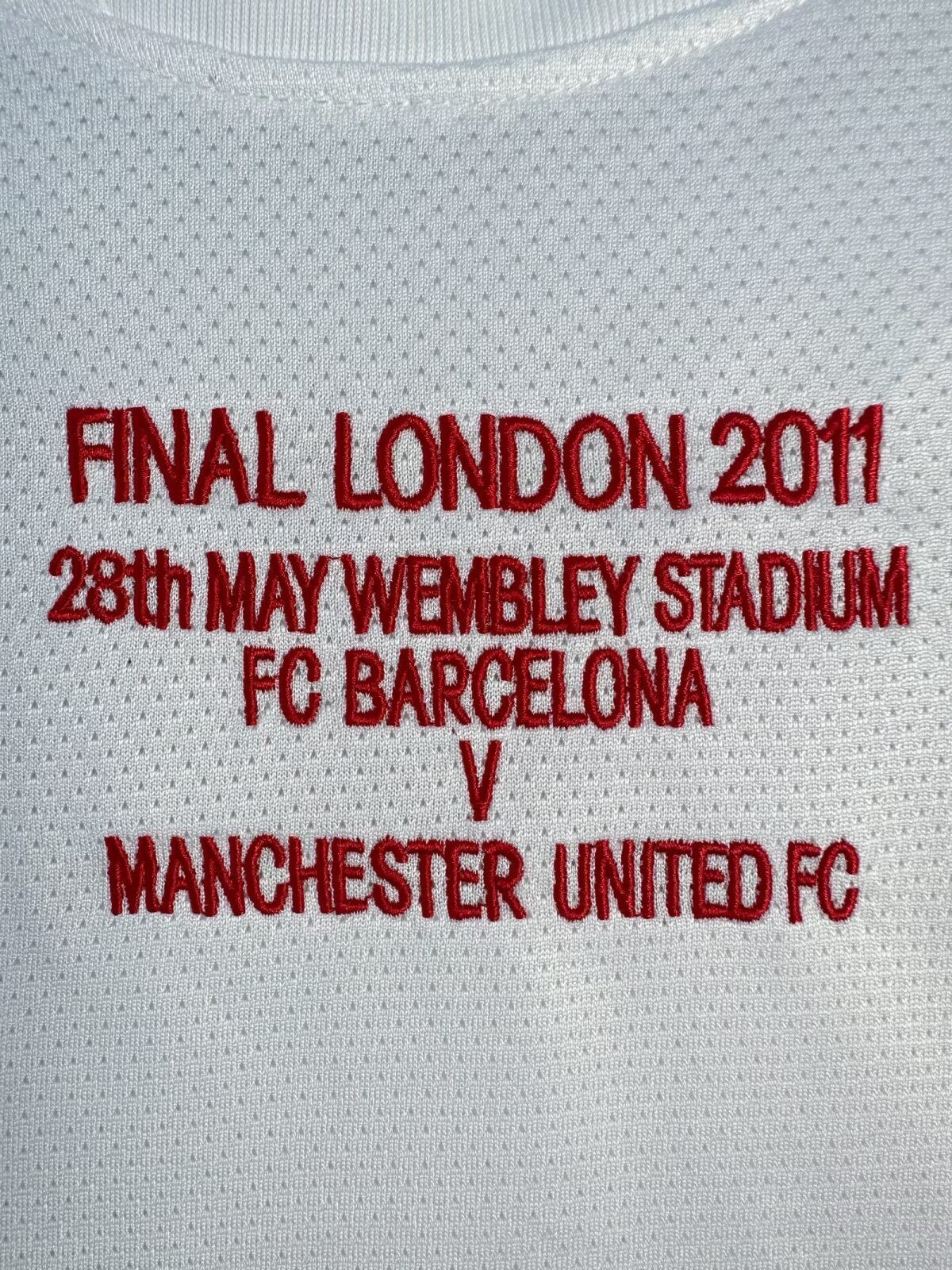 Manchester United 2011 Champions League Final Jersey