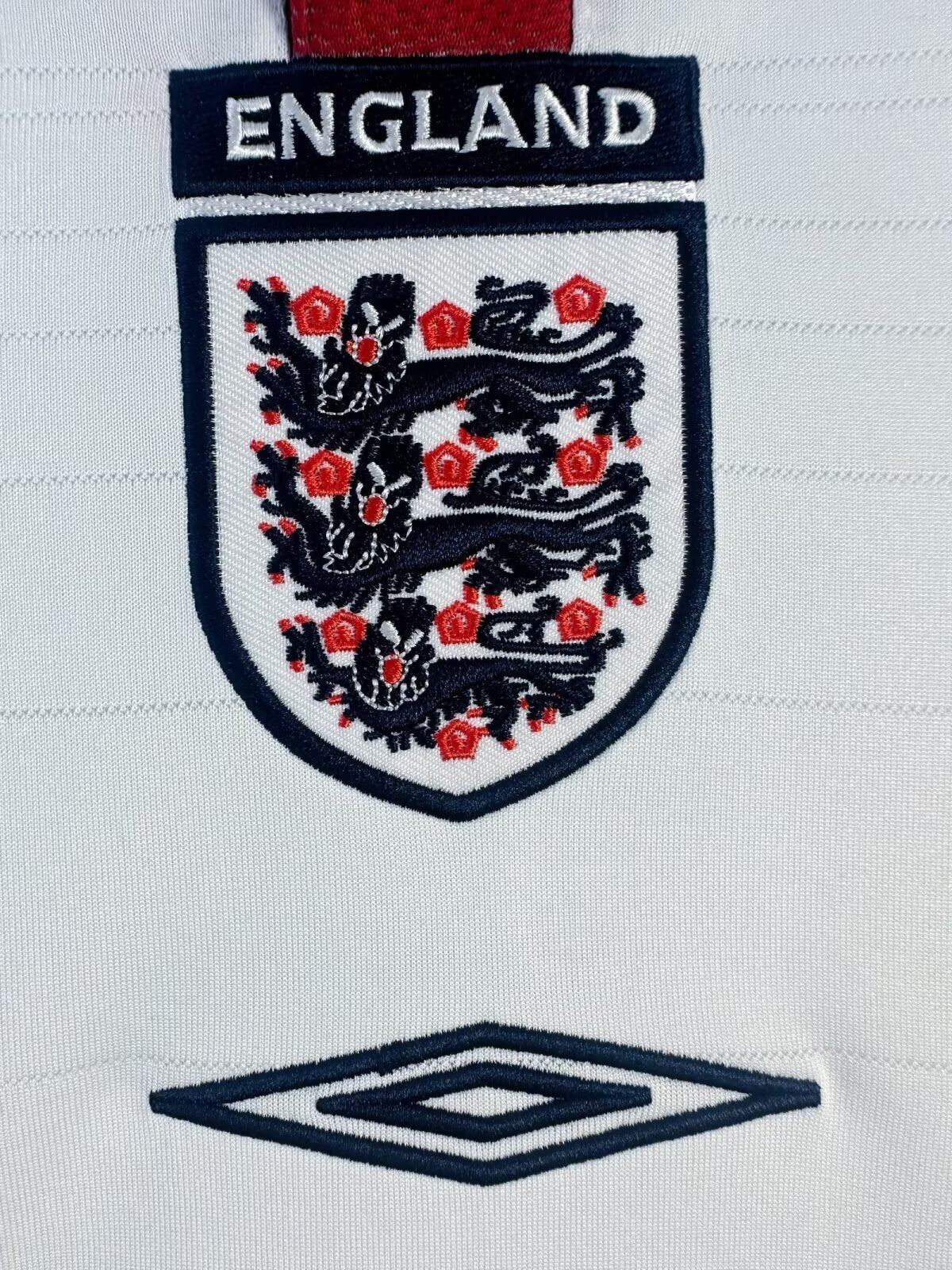 England Euro 2004 Home Jersey