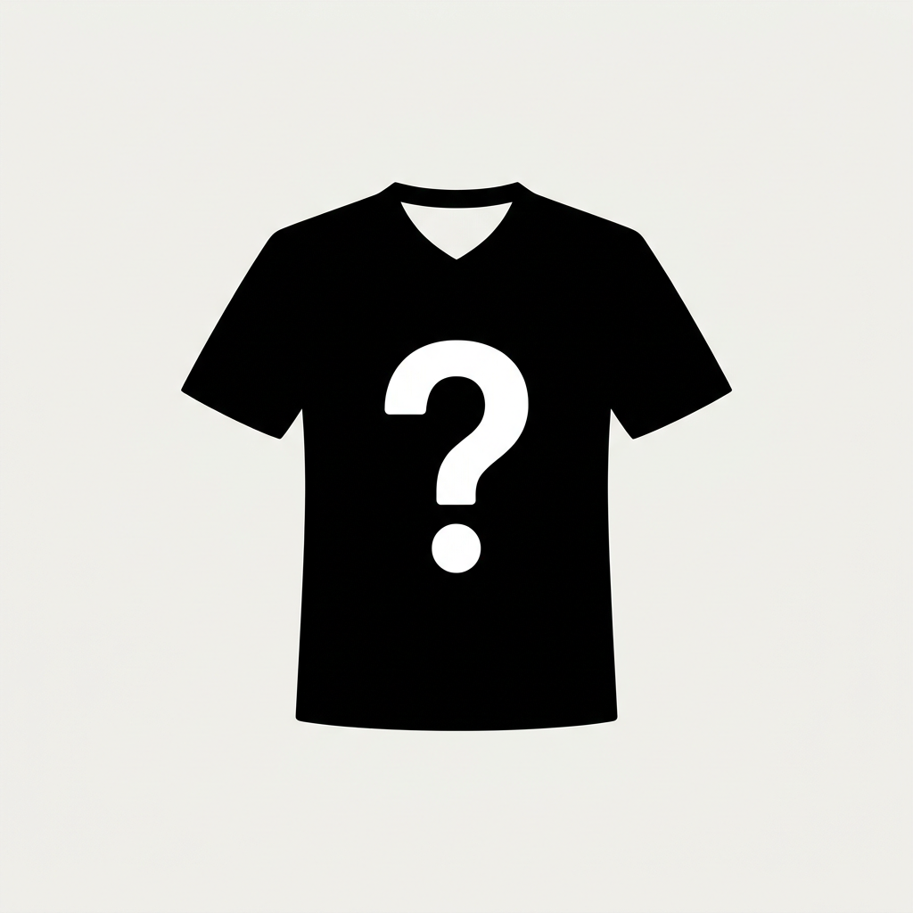 Original mystery football jersey graphic