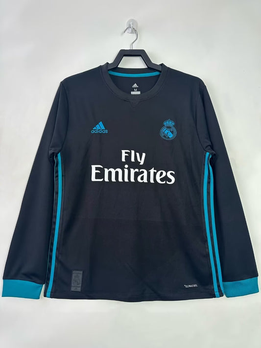 Real Madrid Away Jersey 2017/18 - Long Sleeve