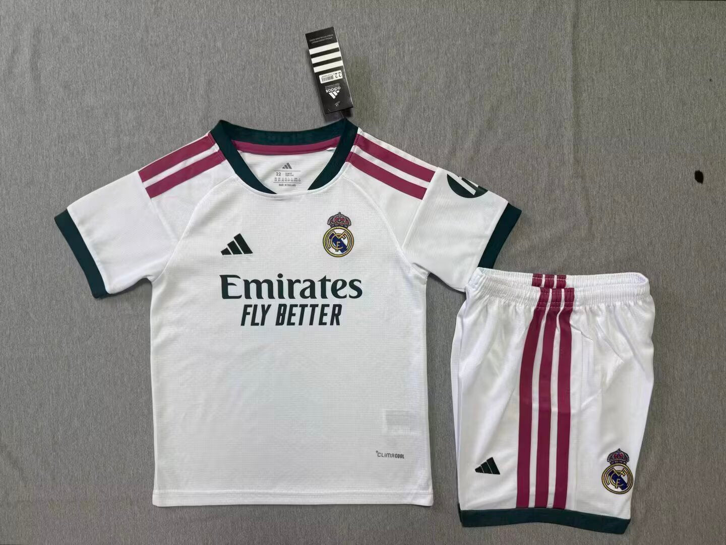 Real Madrid Kids Home Kit 2026/27 (Jersey + Shorts)
