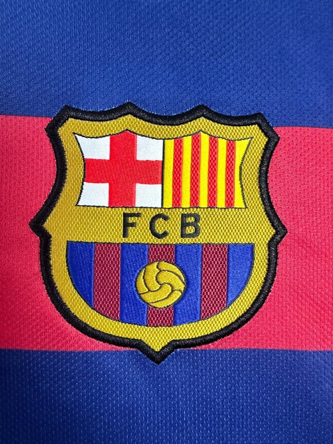 Barcelona 2015/16 Home Long Sleeve Jersey