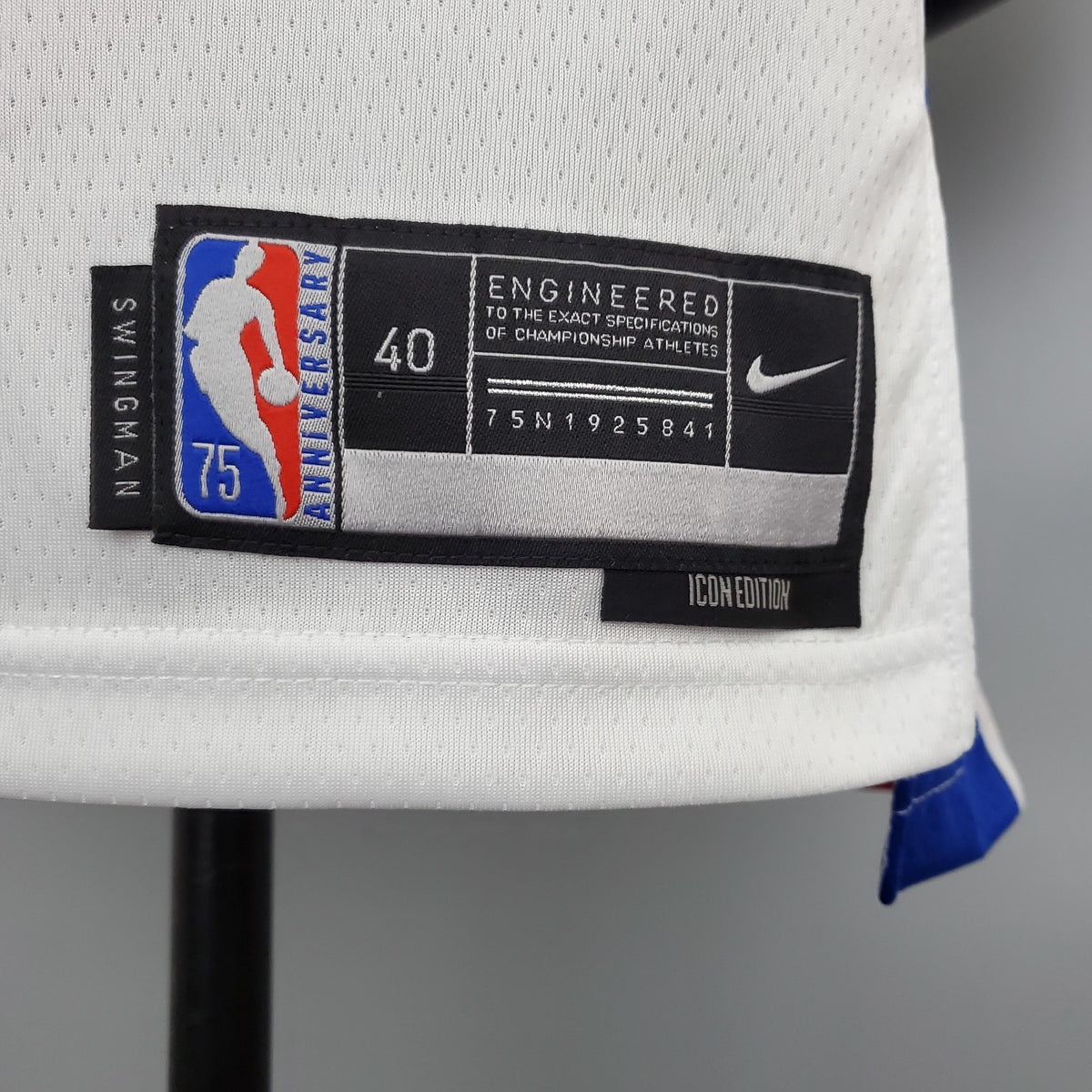 Detroit Pistons Cade Cunningham number 2 white jersey front view