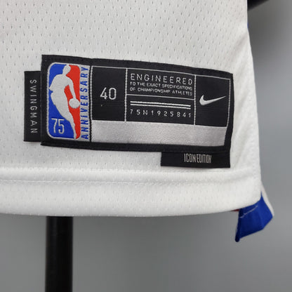 Detroit Pistons Cade Cunningham number 2 white jersey front view