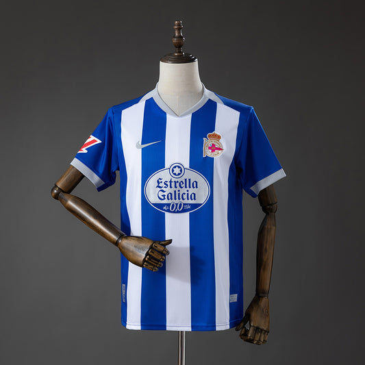 Back view of the Deportivo La Coruña 2026/27 home jersey