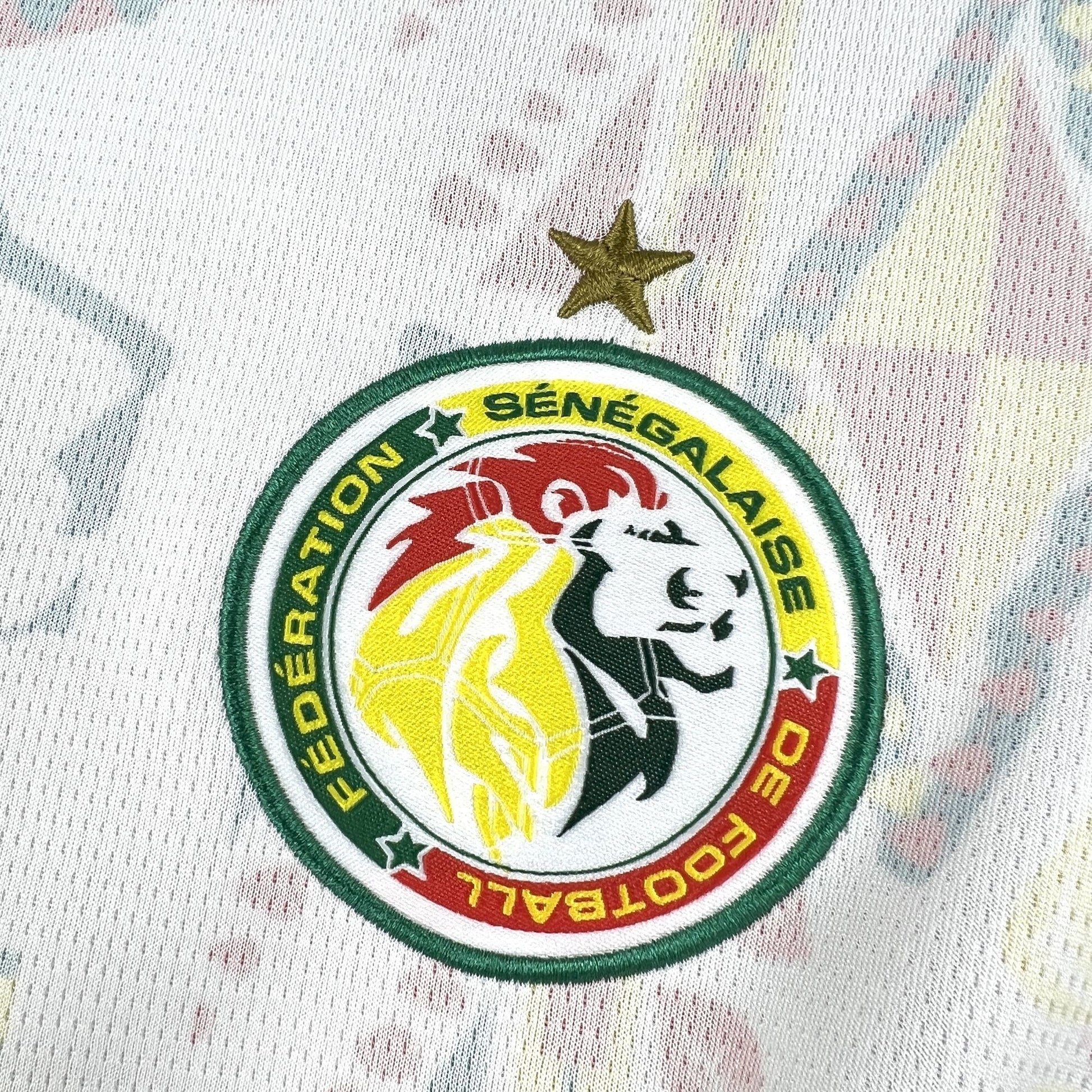 Senegal Home World Cup 2026 Jersey - Puma logo close-up