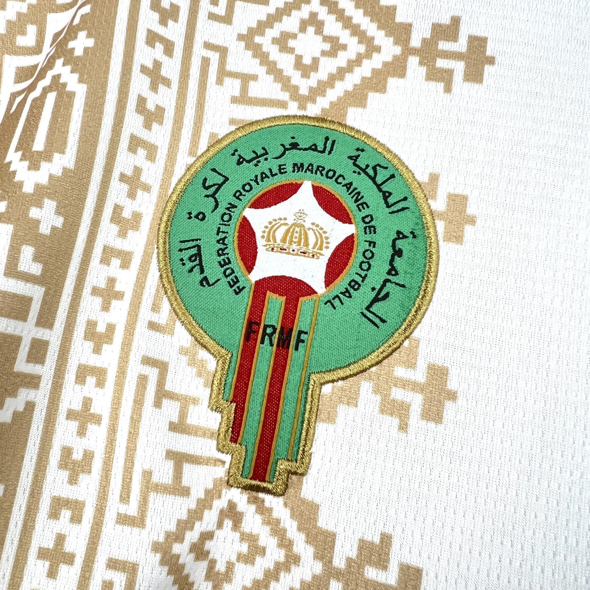 Morocco Away World Cup 2026 Jersey - Crest Detail