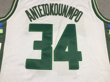 Milwaukee Bucks Giannis Antetokounmpo #34 Jersey