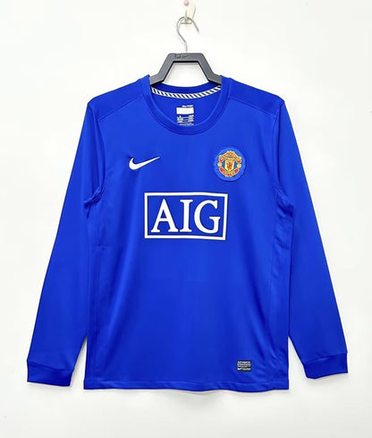 Manchester United Away Long Sleeve Jersey 2008-09
