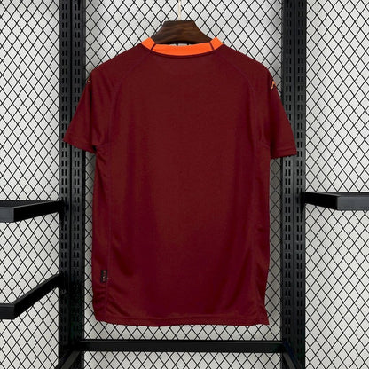 AS Roma 2000/01 Home Jersey - Kappa logo close-up