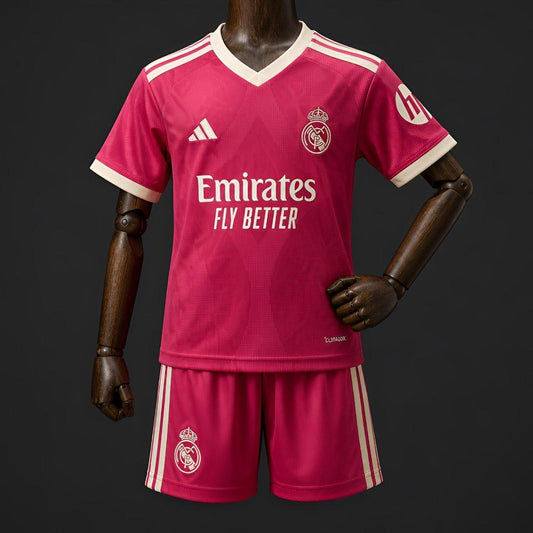 Real Madrid Kids Third Kit 2026/27 (Jersey + Shorts)