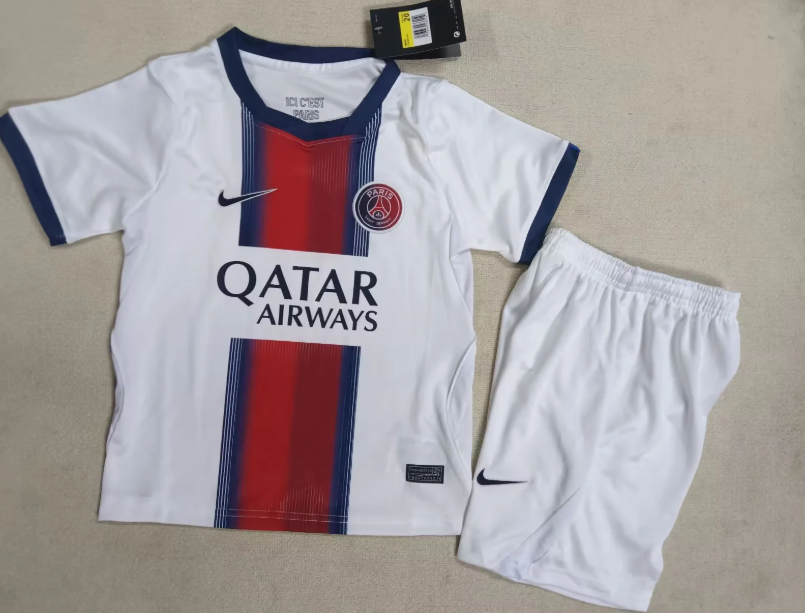 PSG Kids Away Kit 2026/27 back view
