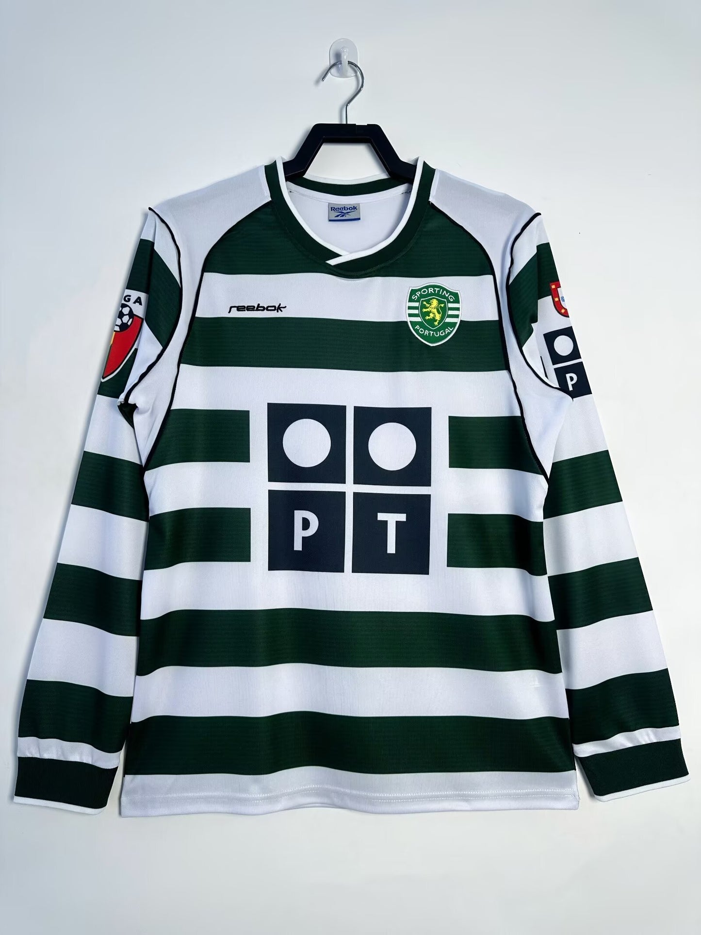 Sporting CP 2002-2003 Home Jersey Long Sleeve