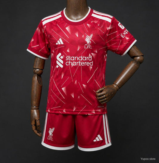 Liverpool Kids Home Kit 2026/27 (Jersey + Shorts)