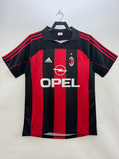 Milan Home Jersey 2001/02