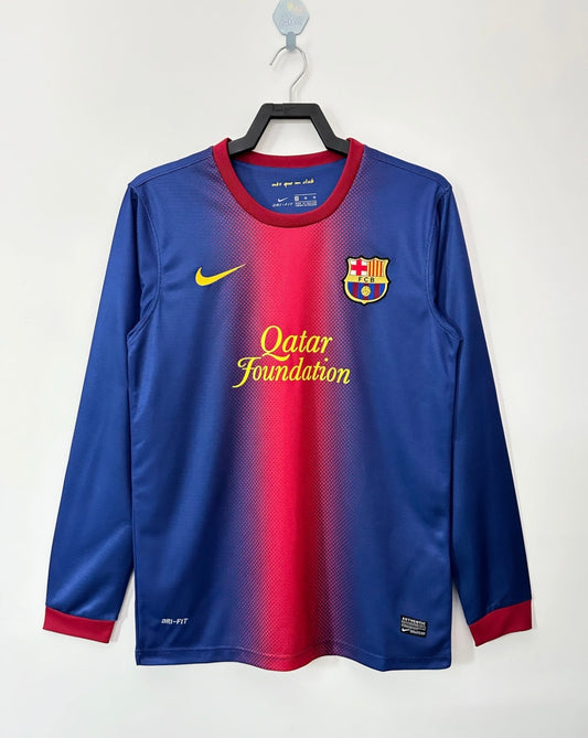 FC Barcelona Home Long Sleeve Jersey 2012-13