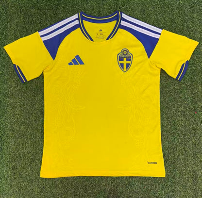 Sweden Home World Cup 2026 Jersey - Front