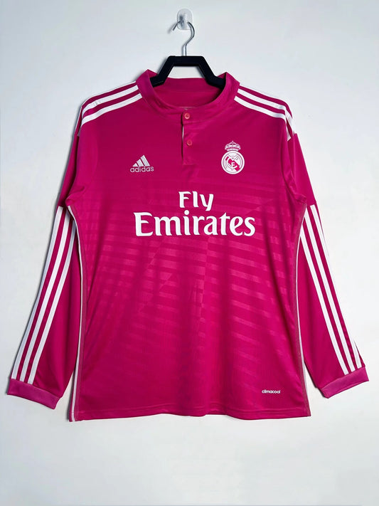 Real Madrid Away Long Sleeve Jersey 14/15