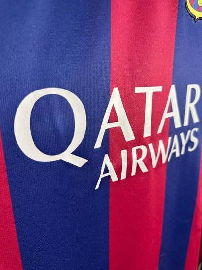 Barcelona 2014-2015 Home Jersey Long Sleeve