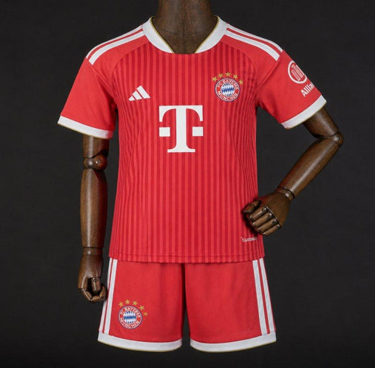 Bayern Munich Kids Home Kit 2026/27 (Jersey + Shorts)