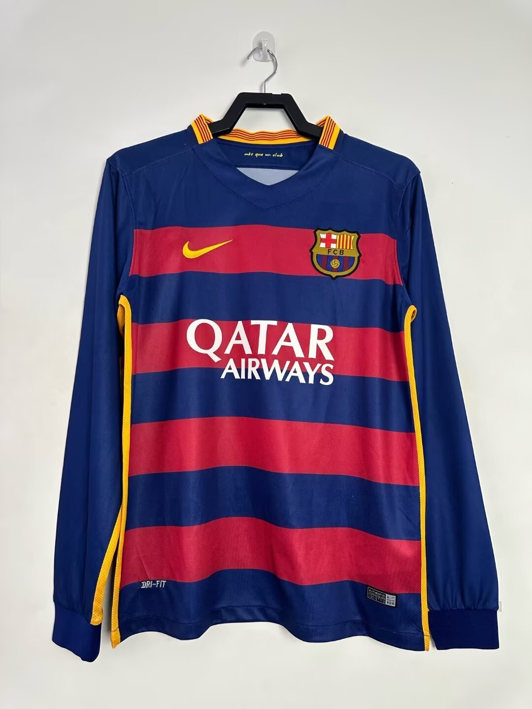 Barcelona 2015/16 Home Long Sleeve Jersey