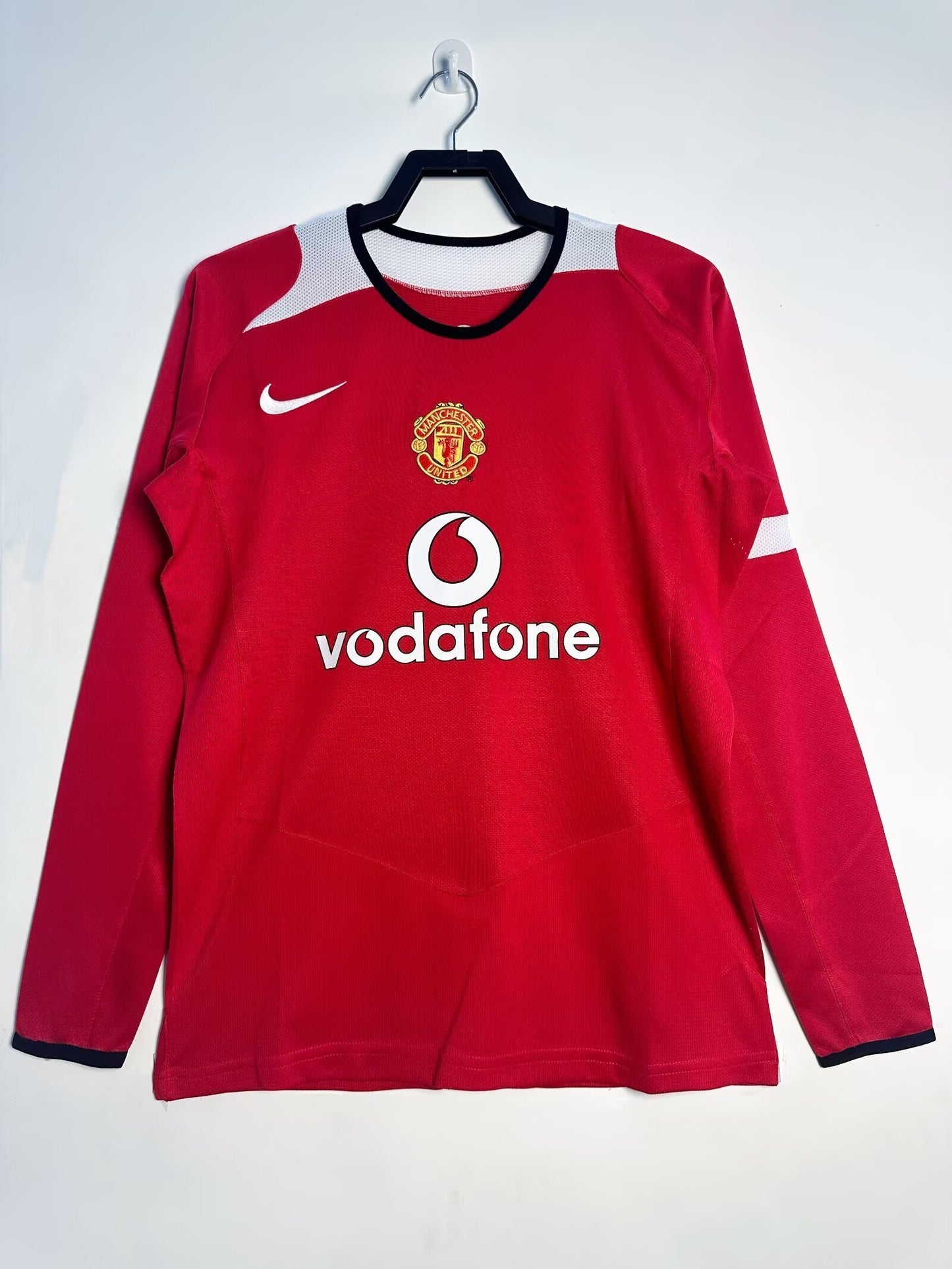 Manchester United 2004-2006 Home Jersey Long Sleeve