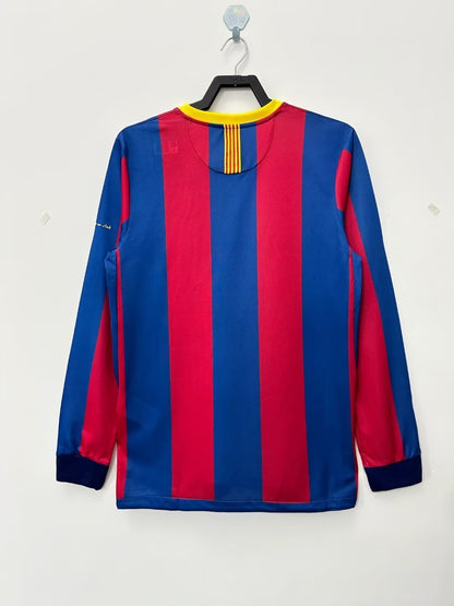 FC Barcelona Home Long Sleeve Jersey 2010-11