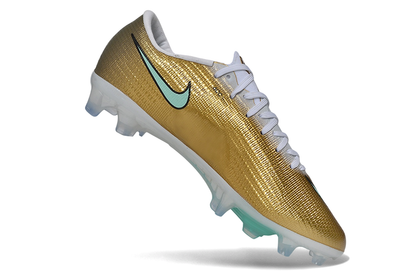Nike Air Zoom Mercurial Vapor 15 Elite FG – Gold/Mint