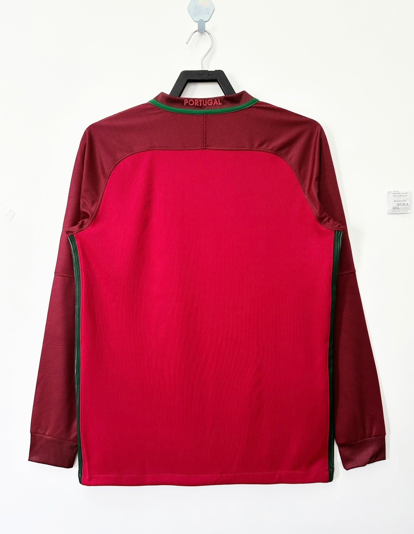 Portugal Home Long Sleeve Jersey 2016