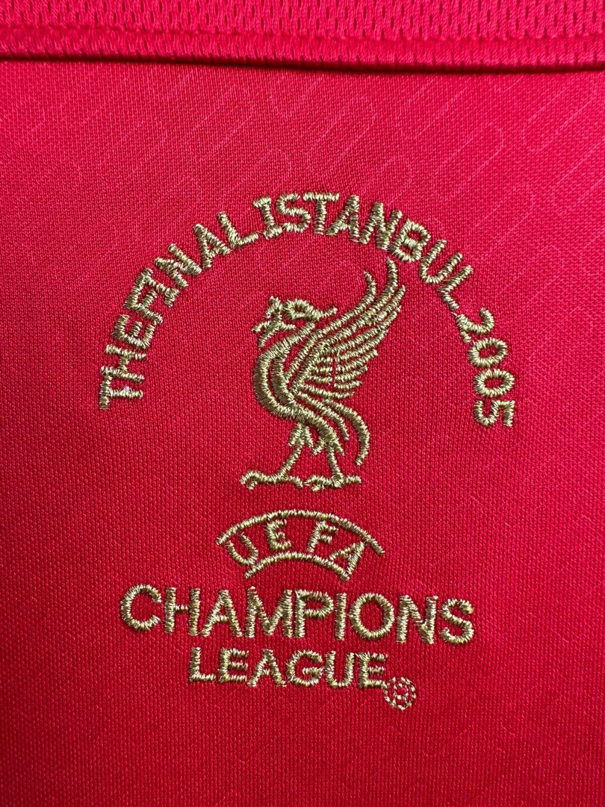 Liverpool Champions League Home Long Sleeve Jersey 04/05