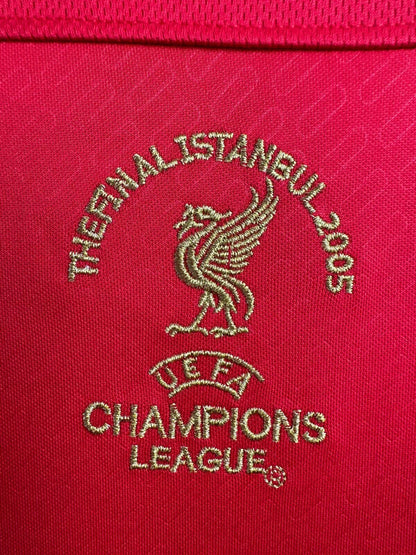 Liverpool Champions League Home Long Sleeve Jersey 04/05