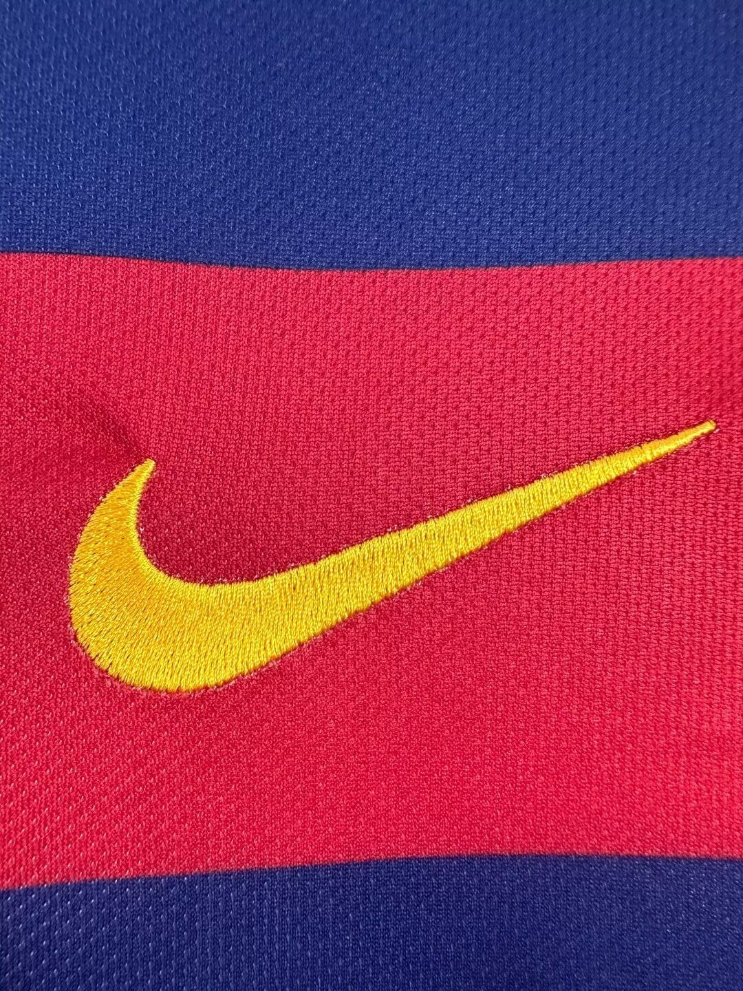 Barcelona 2015/16 Home Long Sleeve Jersey