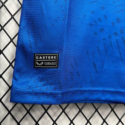 Everton 2024/25 Home Jersey - Castore label close-up