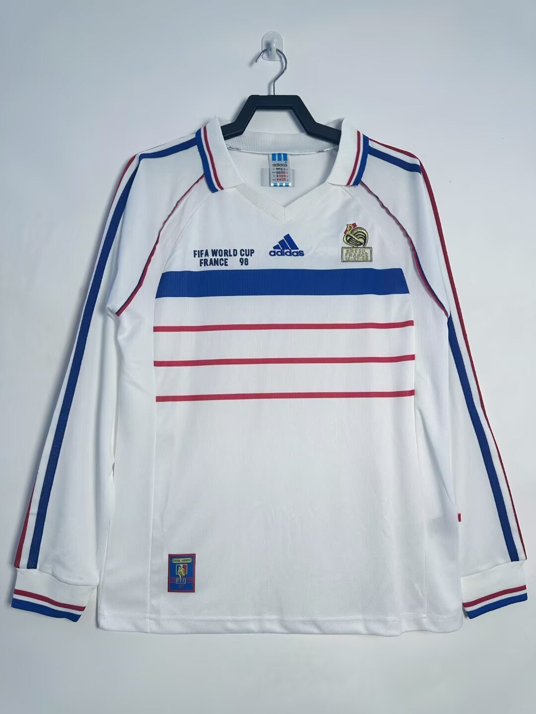 France 1998 World Cup Away Jersey Long Sleeve