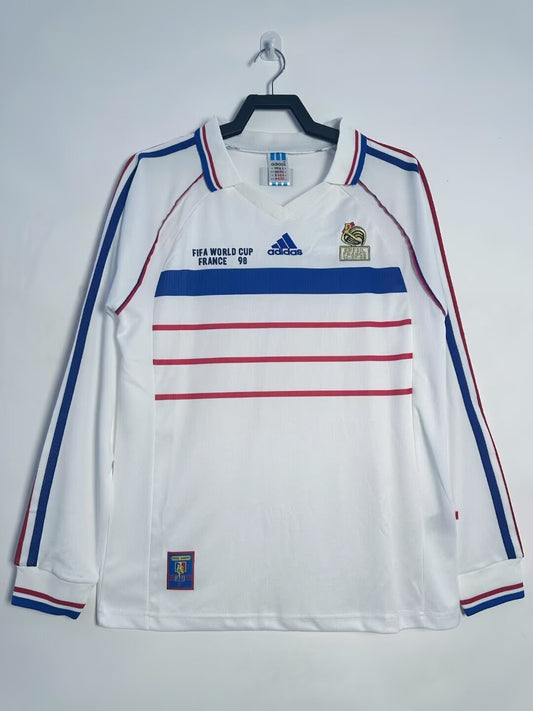 France 1998 World Cup Away Jersey Long Sleeve