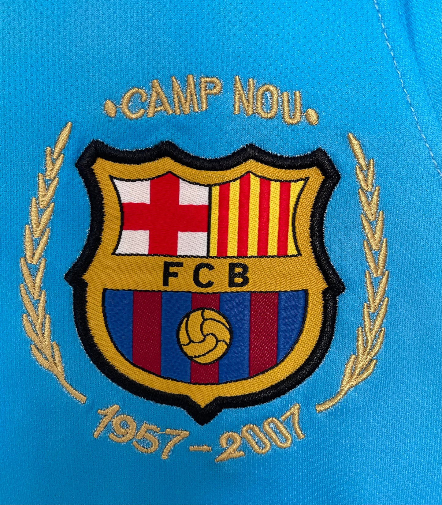 Barcelona 2007/08 Away Jersey - 50th Anniversary