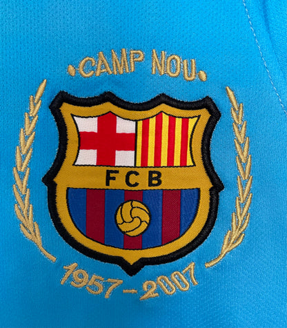 Barcelona 2007/08 Away Jersey - 50th Anniversary
