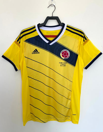 Colombia Home Jersey 2014 World Cup