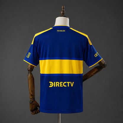 Boca Juniors Home Jersey 2026/27 blue back with yellow band and Xeneize lettering