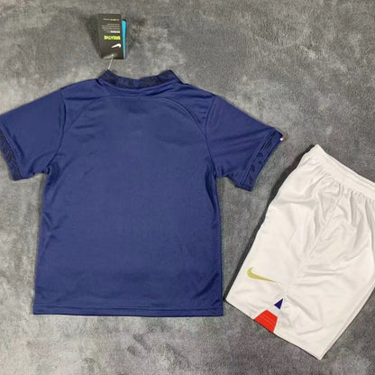 France Kids Home Kit 2022 (Jersey + Shorts)