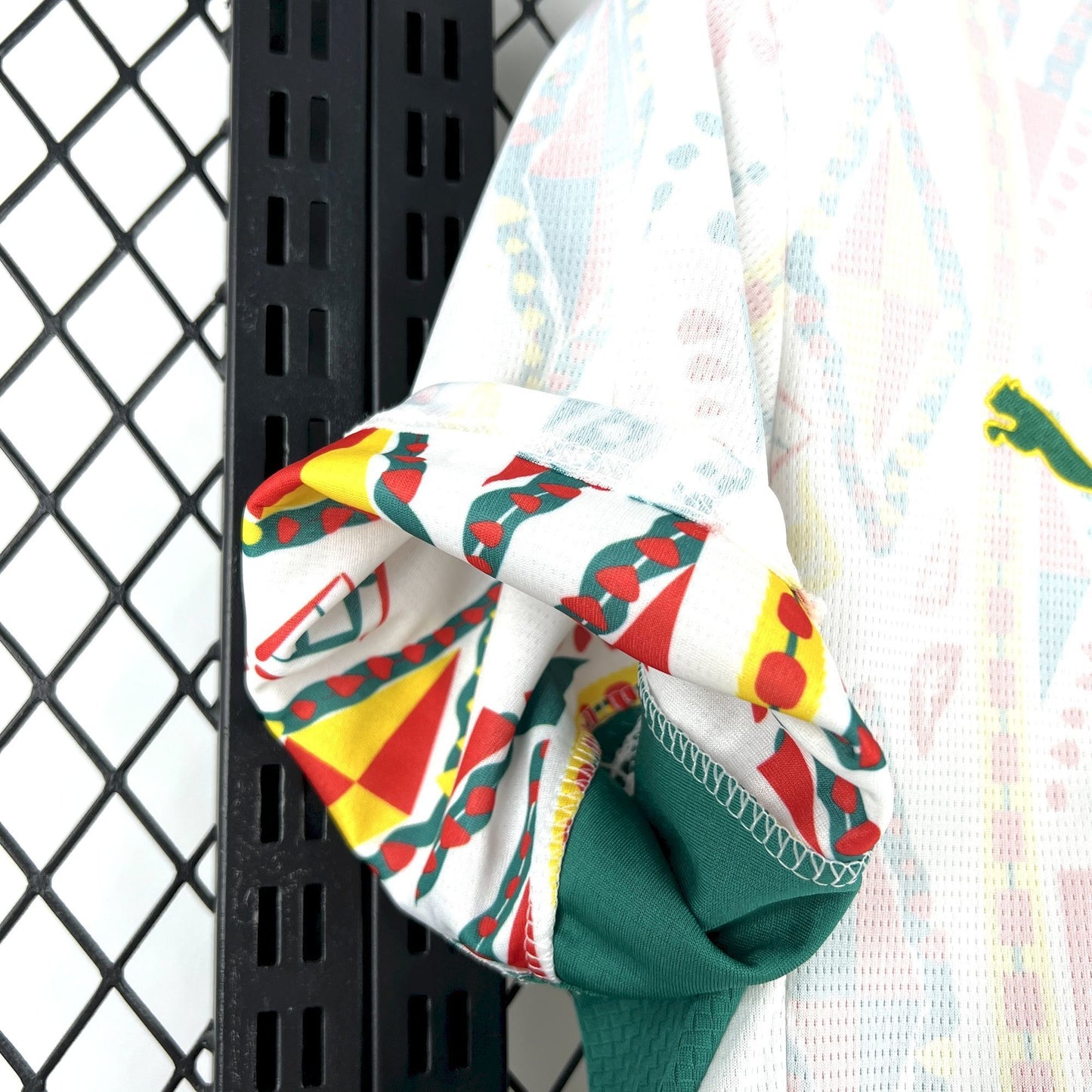 Senegal Home World Cup 2026 Jersey - FSF crest close-up