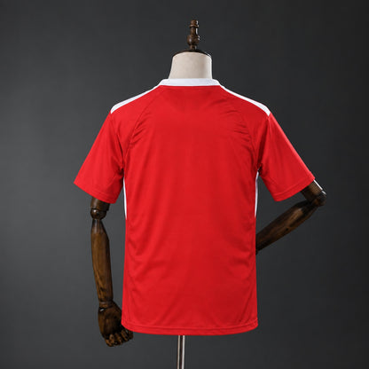 Chicago Fire Home Jersey 2026 red back with white collar and shoulder stripes
