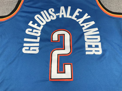 White Thunder lettering and number 2 with orange outlines chest detail